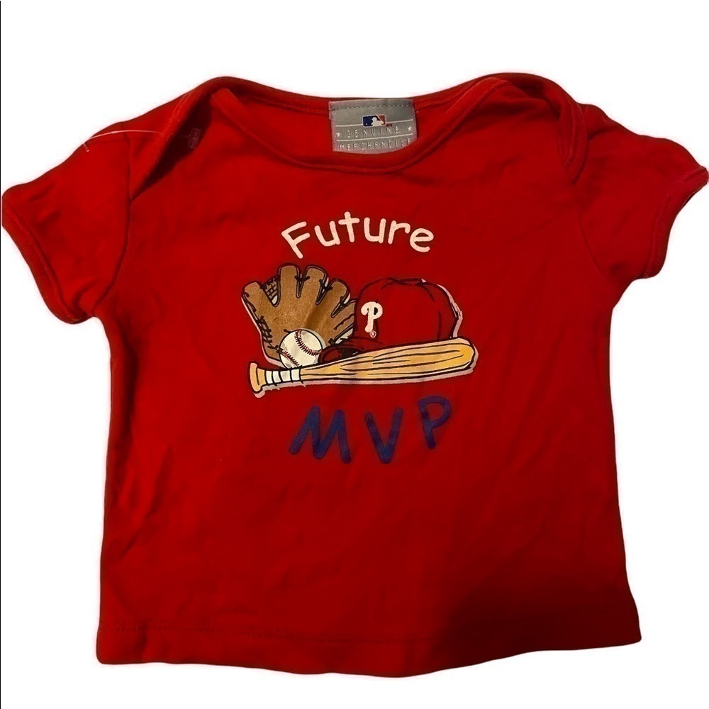 𝅺phillies Tee 3-6 months